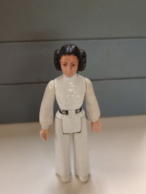 White Princess Action Figure with Dark Hair - Kids Toys